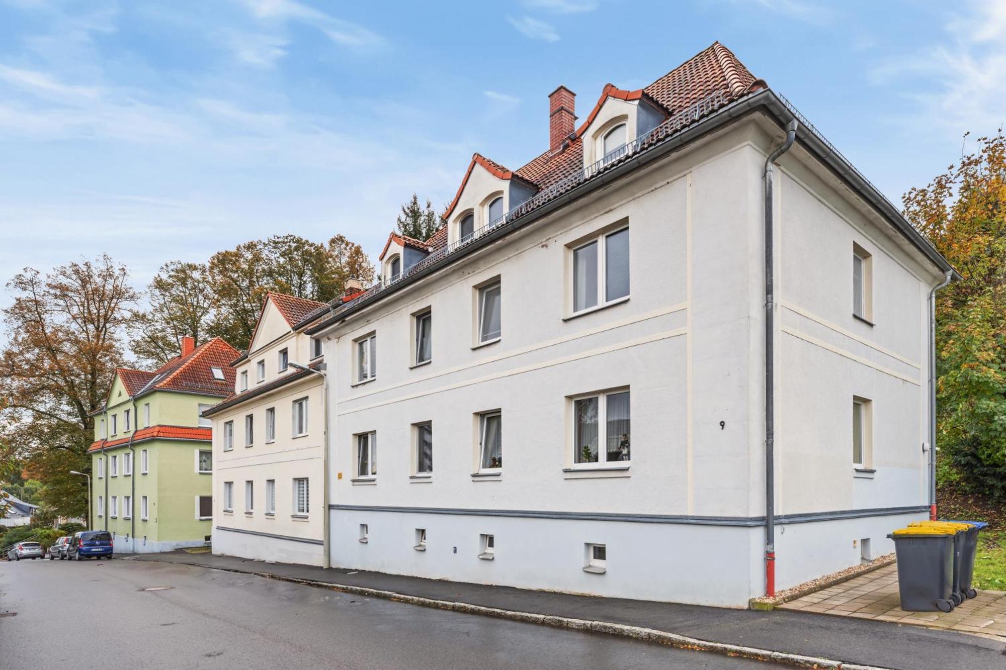 Edler Wohnraum Modernes Vorstadtstudio Mit Emma-Bett, Garten & Kaffeevollautomat Zwickau Extérieur photo